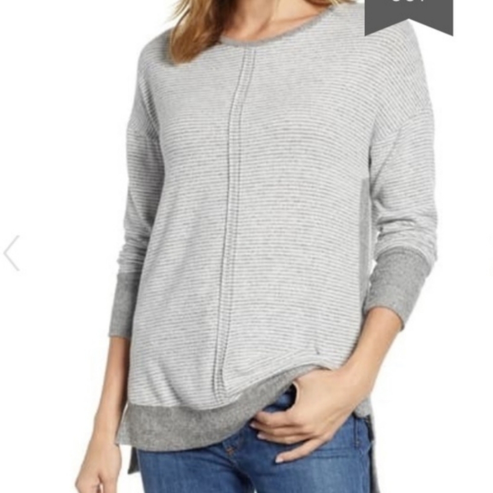 Nordstrom Gibson high lo sweater